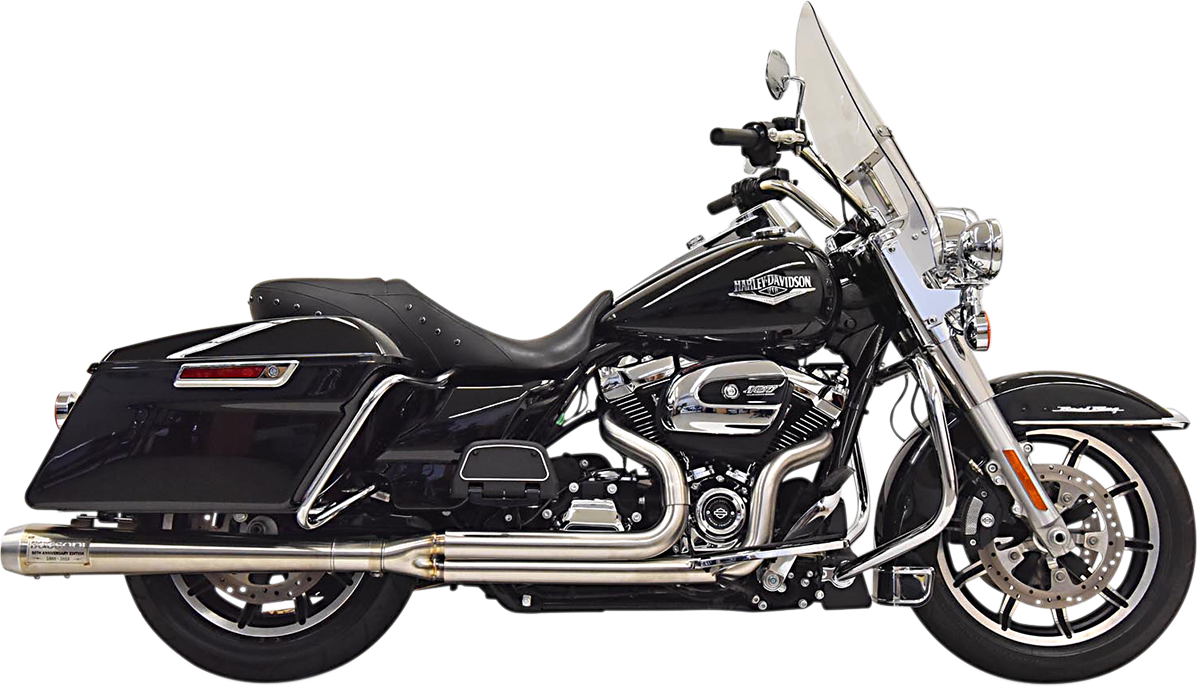 EXHAUST 2:1 SS 50TH M8 FL