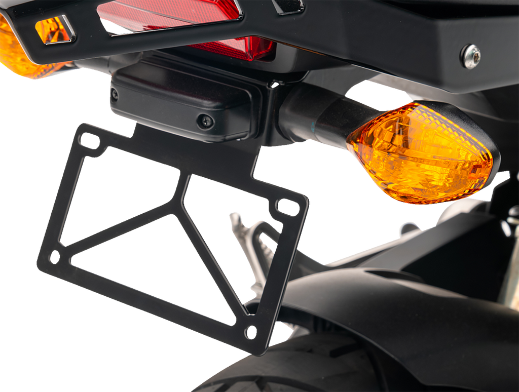 LIC PLATE RELOCATOR (BLK) GROM 22-23