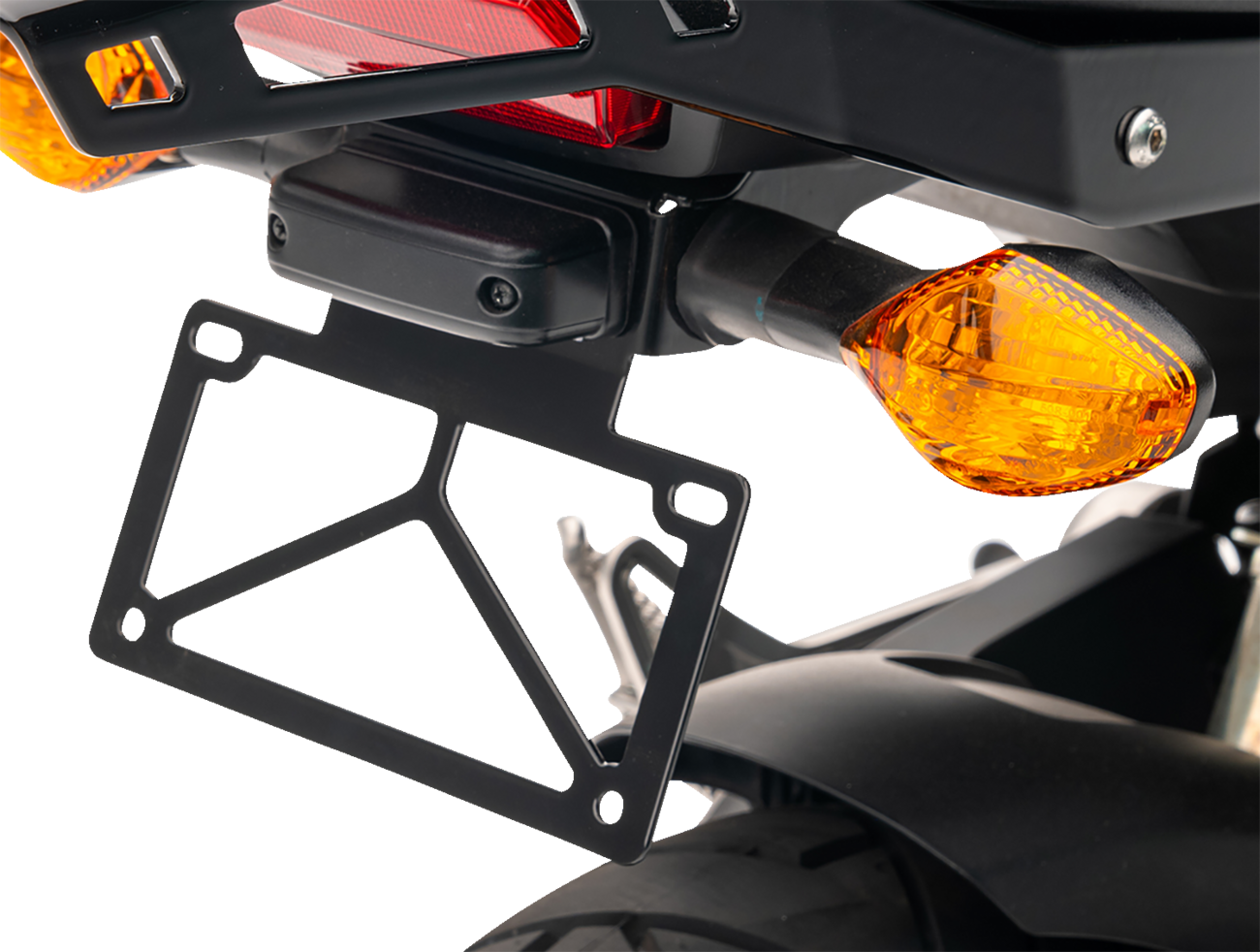 LIC PLATE RELOCATOR (BLK) GROM 22-23