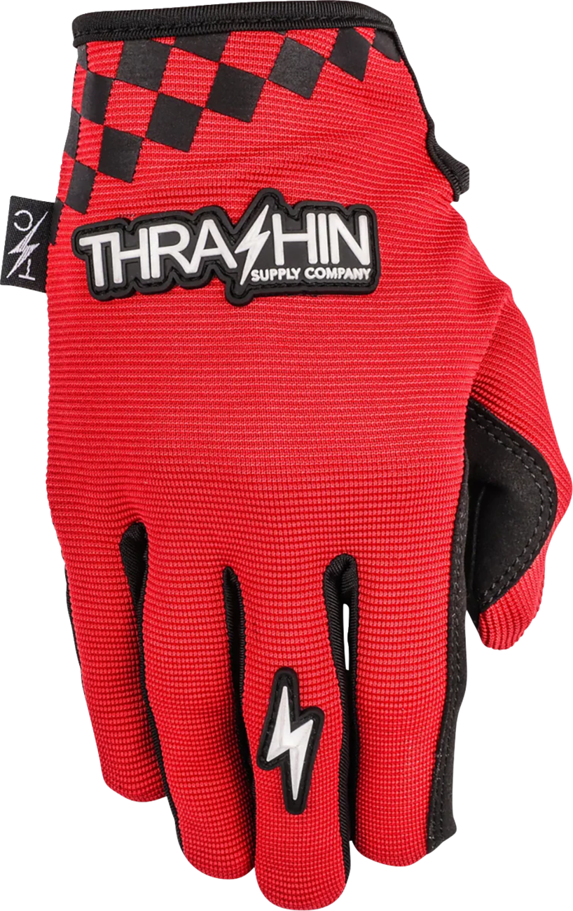 GLOVE GO FAST STEALTH RED MEDIUM
