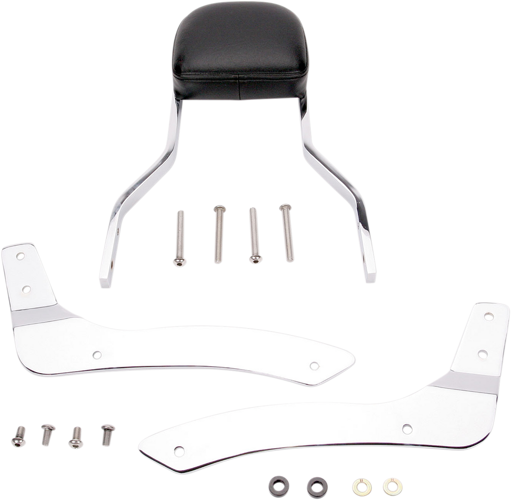 SISSY BAR W/PD VOLUS SHRT