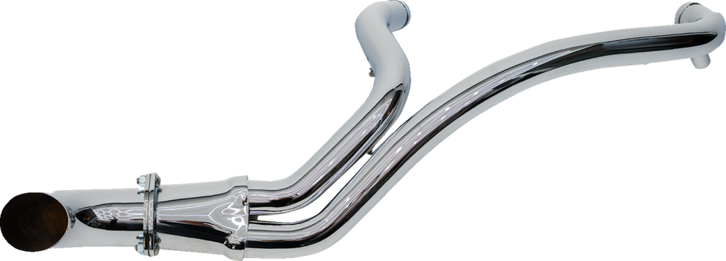 TRASK M8 "BMF" 2:1 EXHAUST CHROME