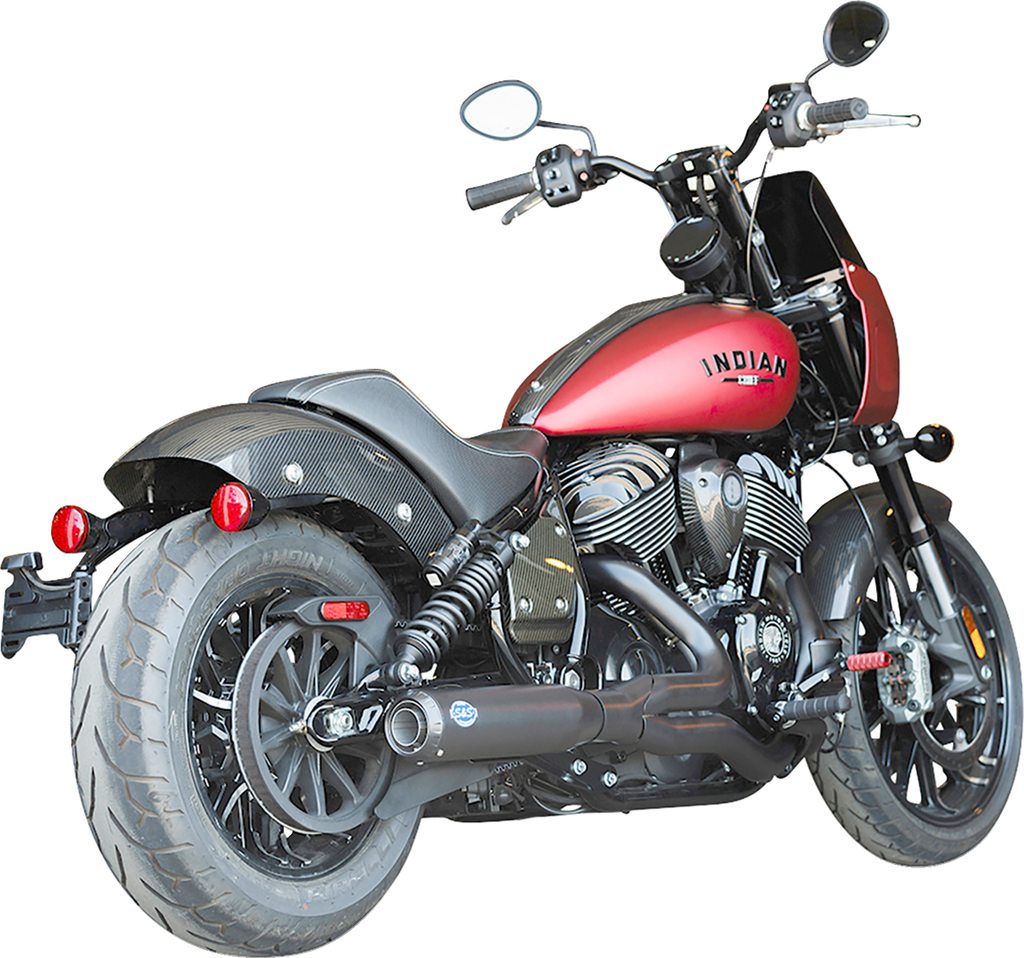 Exhaust Qualifier 2:1 Guardian Blk 49 State Indian Chief