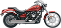 EXHAUST SPDSTR SH VN900