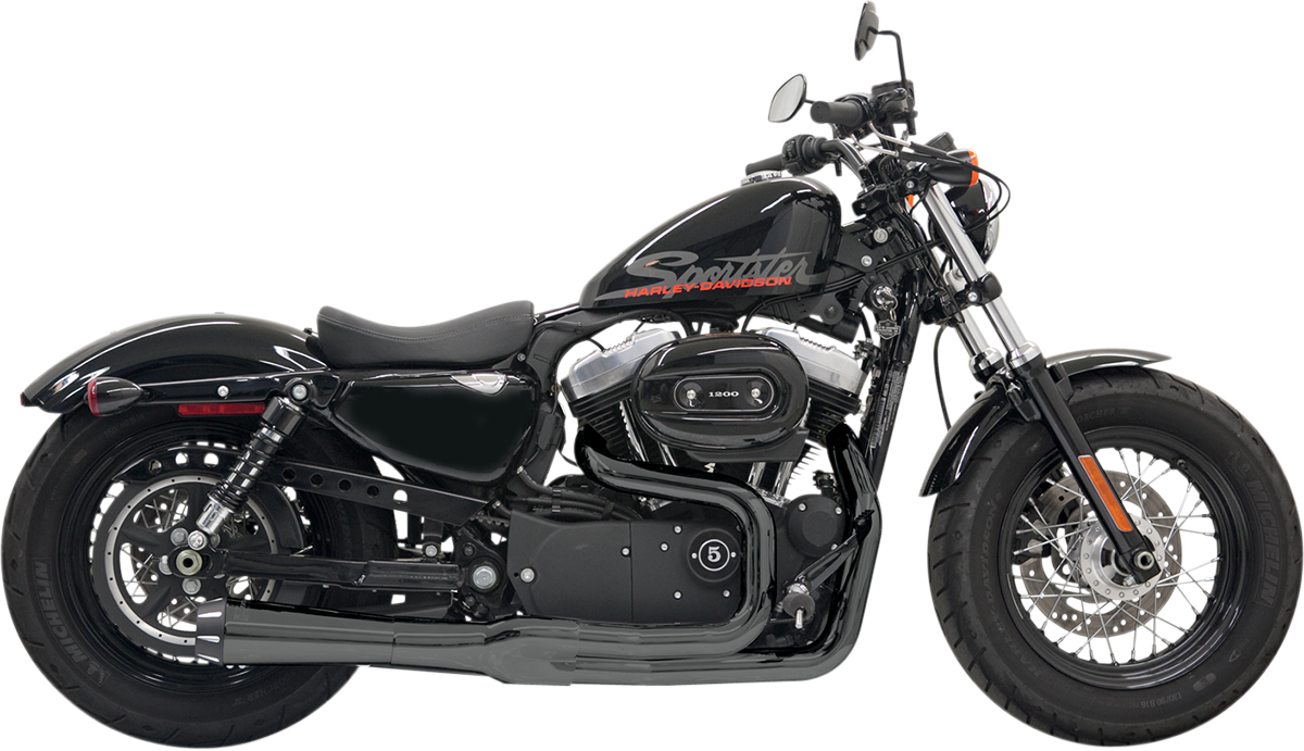 EXHAUST RR2-1 FLUTE XL BK