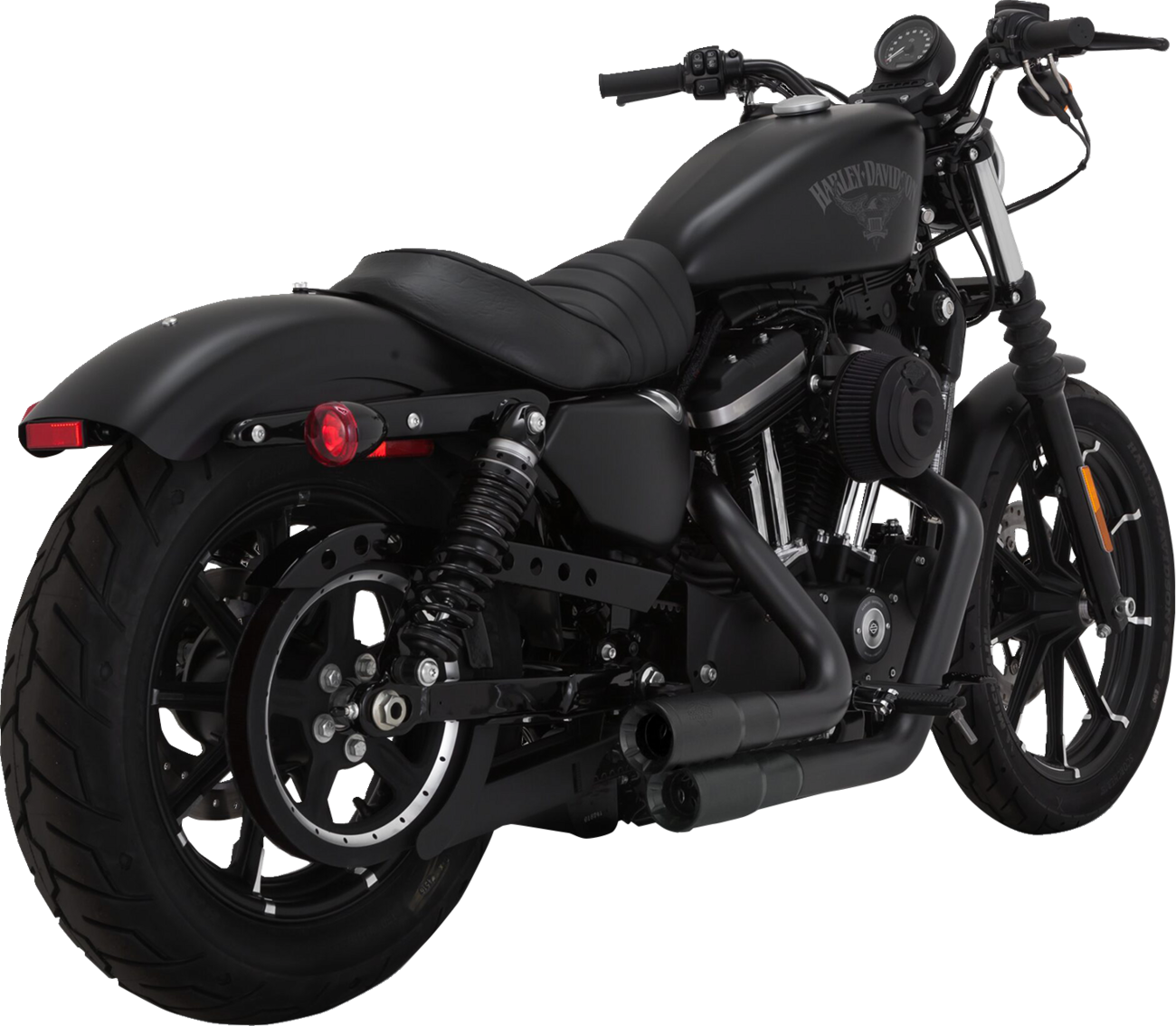 EXHAUST M-GREN.BLK XL