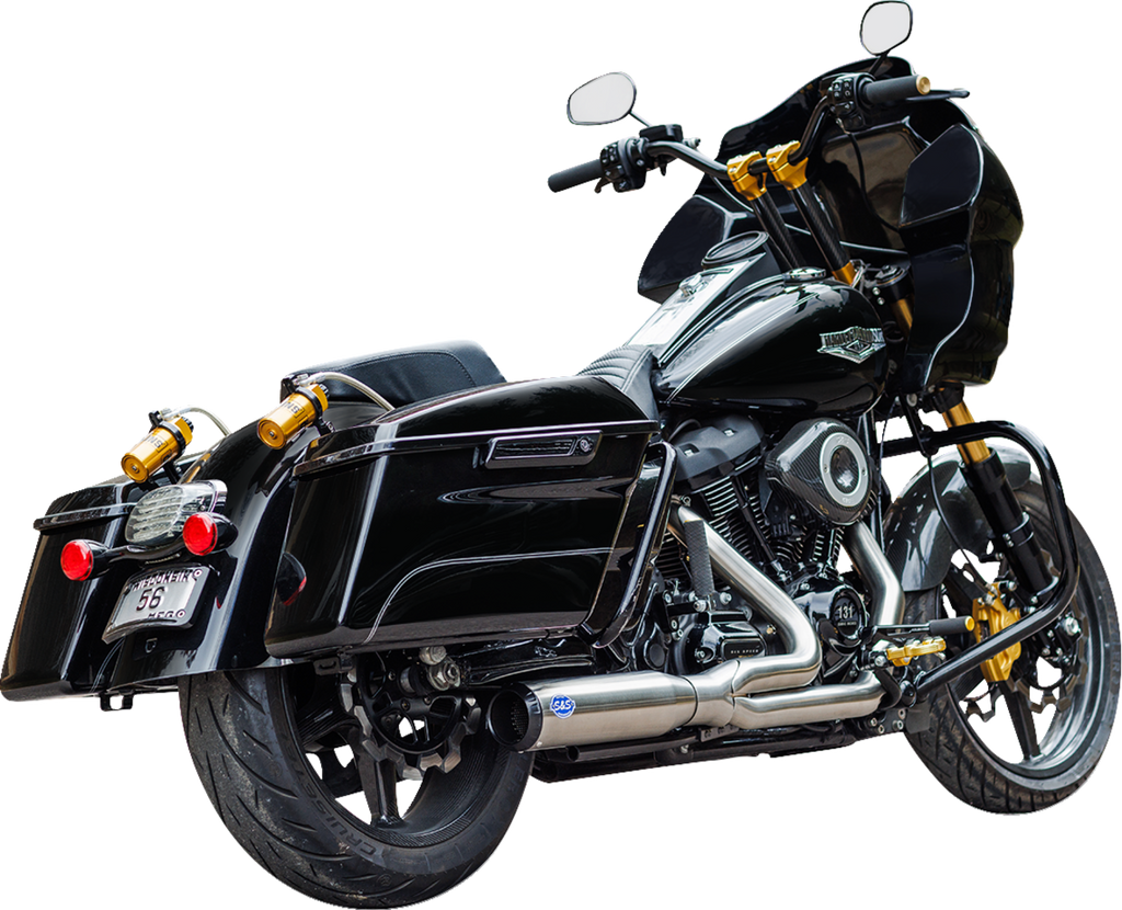 Exhaust 2:1 Qualifier 50 State Stainless M8 Touring 2017+