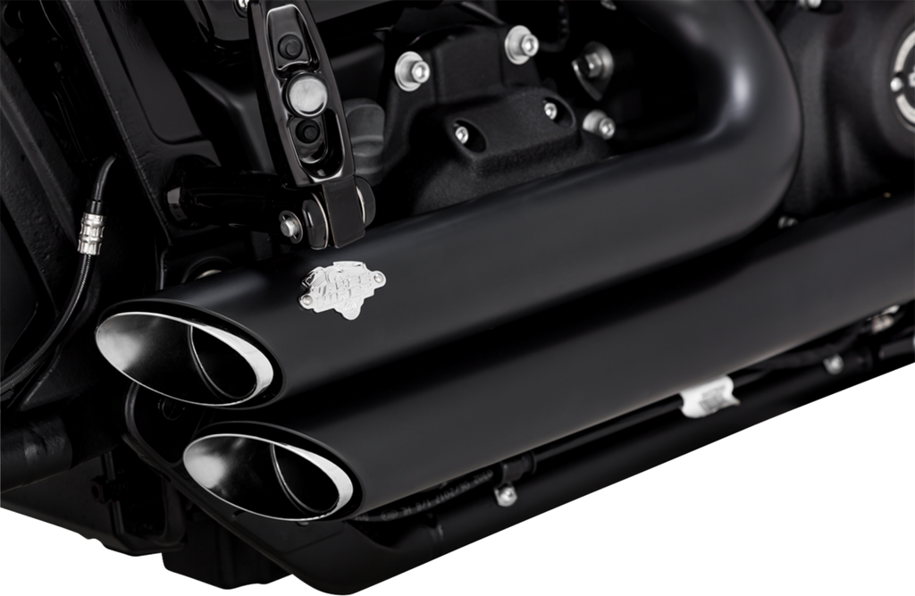 SHORT SHOTS STAGGERED EXHAUST BLACK