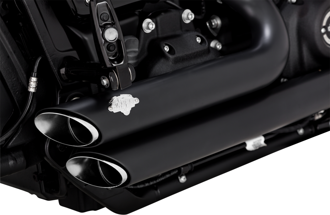 SHORT SHOTS STAGGERED EXHAUST BLACK