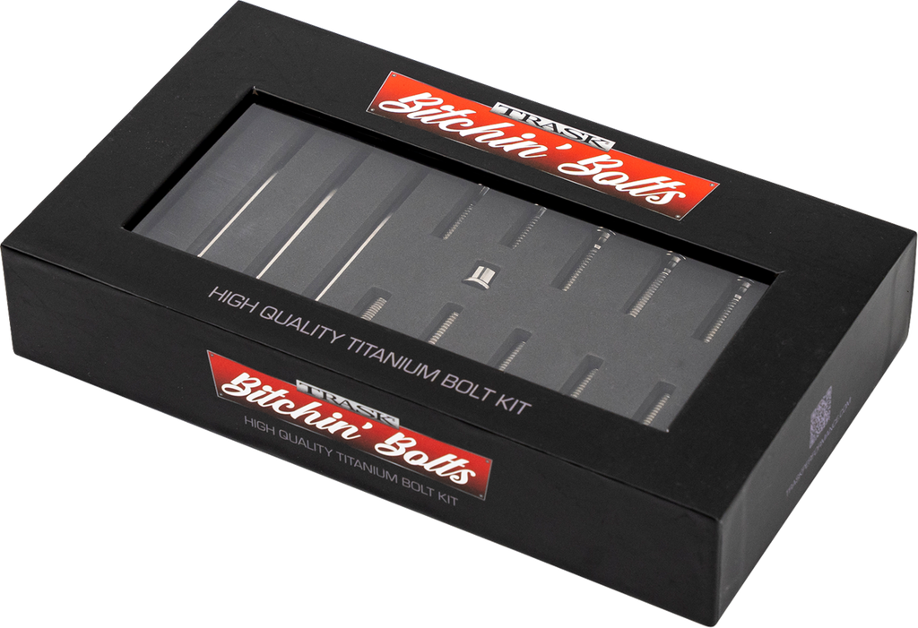 HARWARE KIT TITANIUM M8 PRIMARY COVER