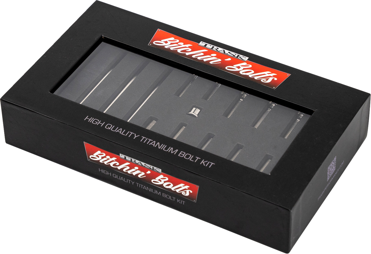 HARWARE KIT TITANIUM M8 PRIMARY COVER