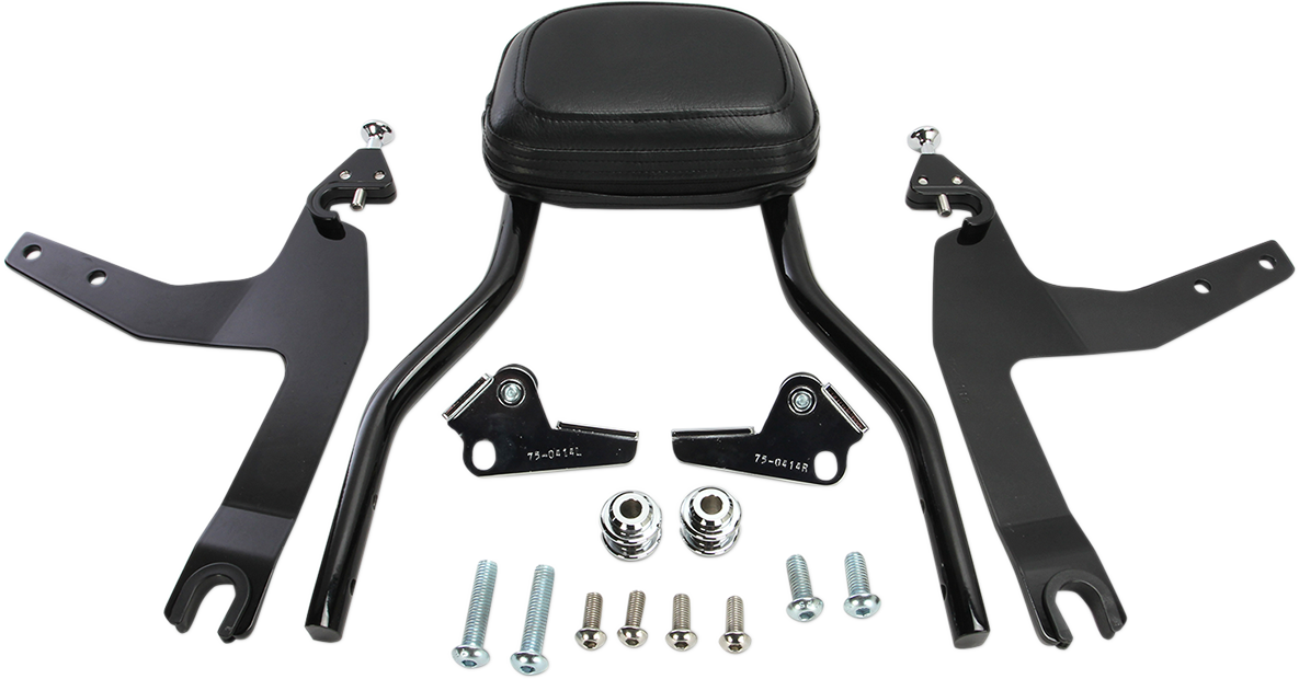 BACKREST DETCH BLK FBOY