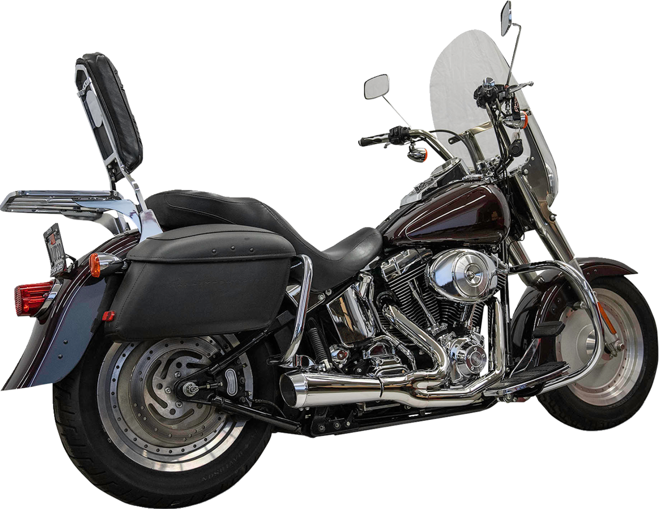 Exhaust 2:1 Ripper Short Chrome Softails 89-2017