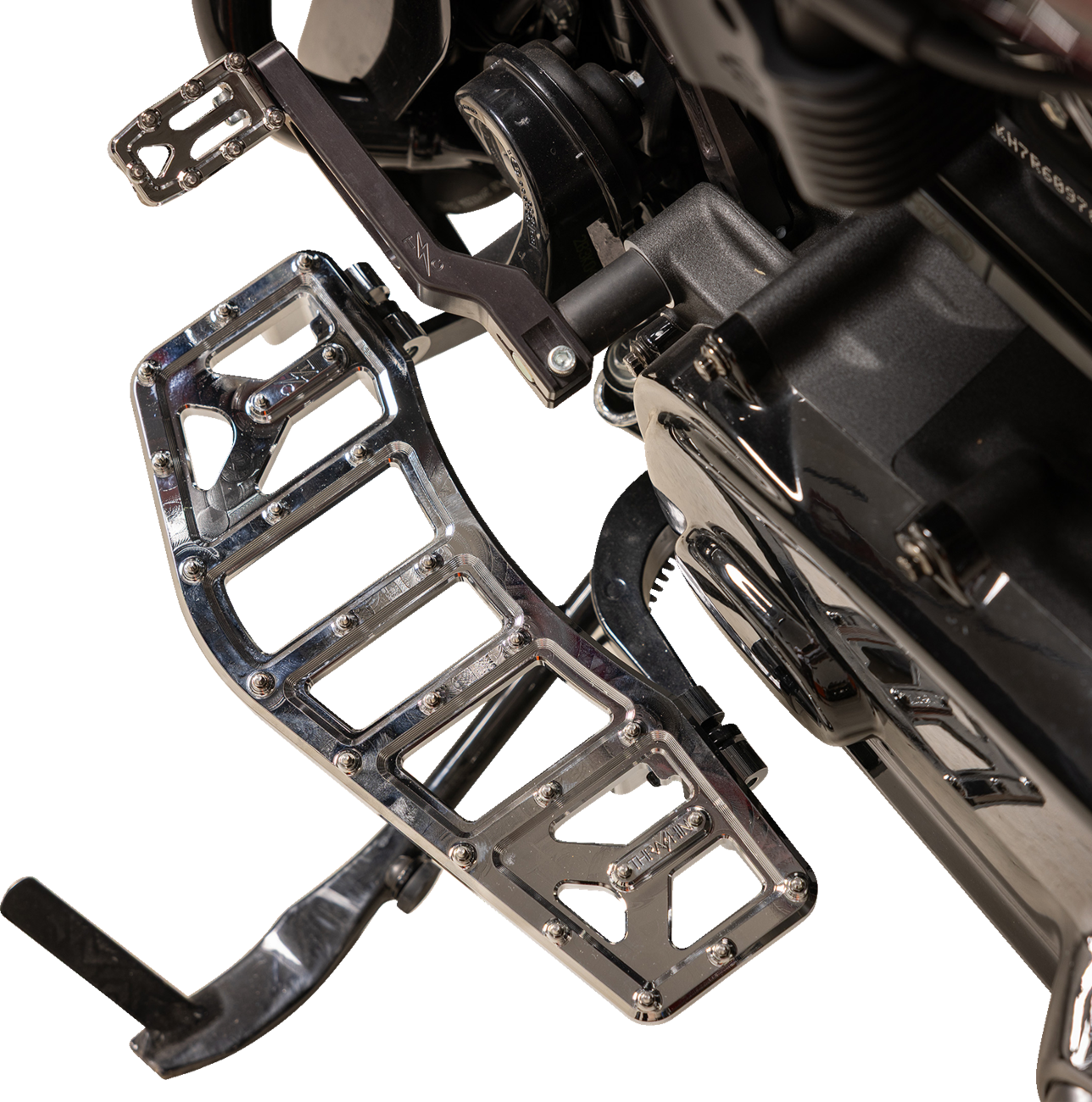 FLOORBOARDS AGGRESSOR BAGGER CHROME