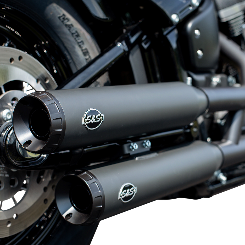 MUFFLER BLK GN RACE M8ST