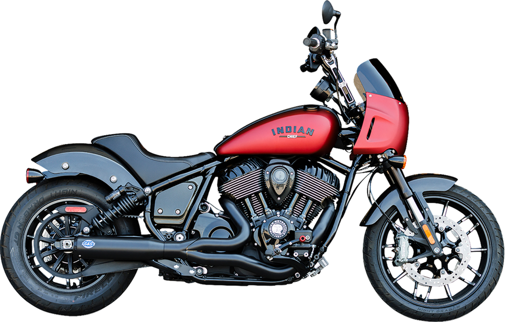 Exhaust Qualifier 2:1 Guardian Blk 49 State Indian Chief