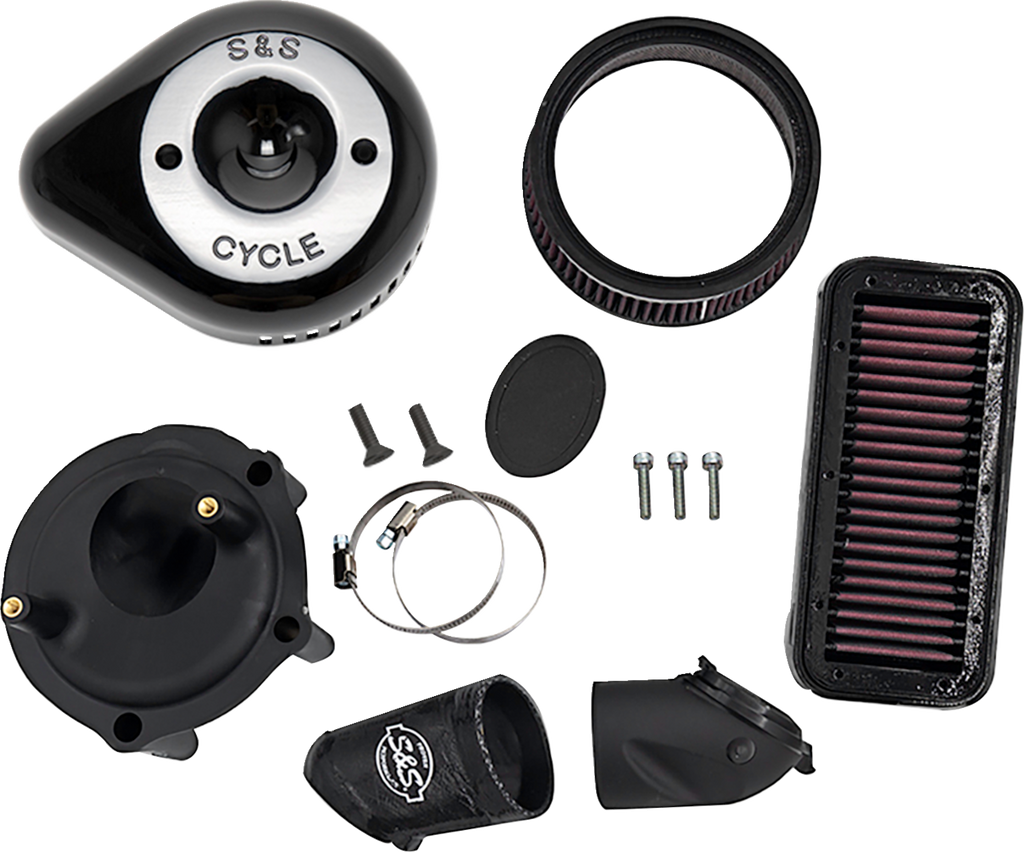 Air Cleaner Stealth Black Teardrop Cover Indian Challenger