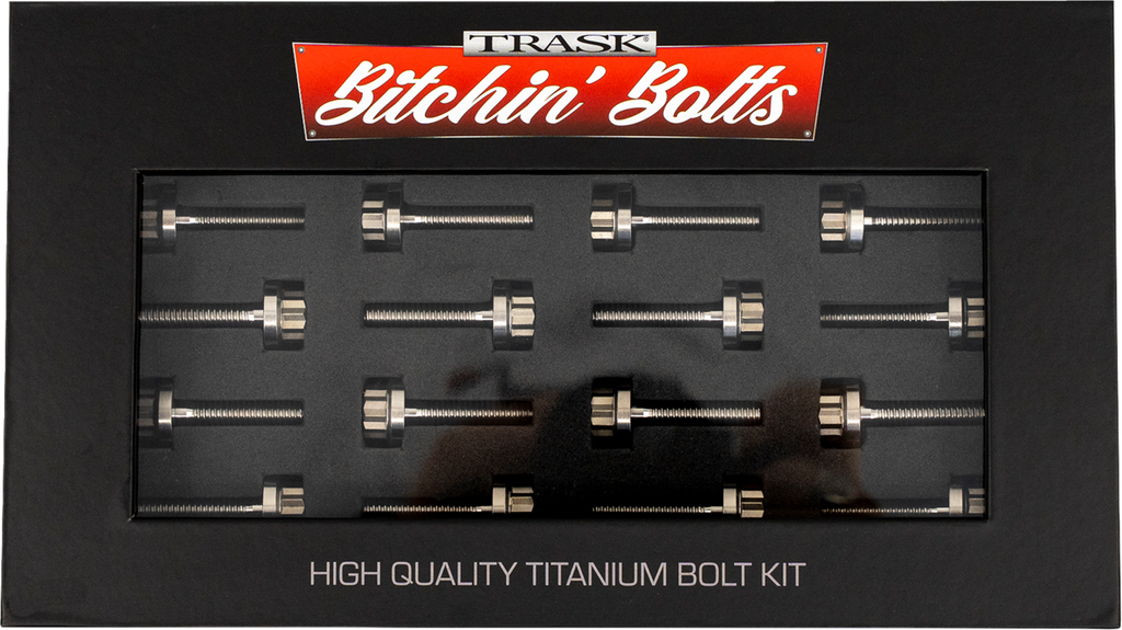 HARWARE KIT TITANIUM M8 ROCKER BOX