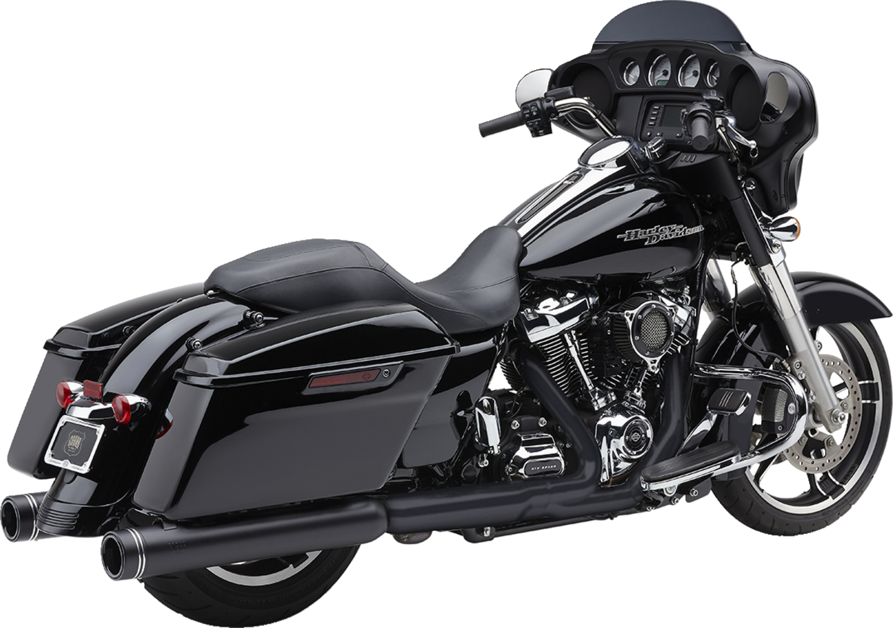 MUFFLER NH 4" FLH BLK