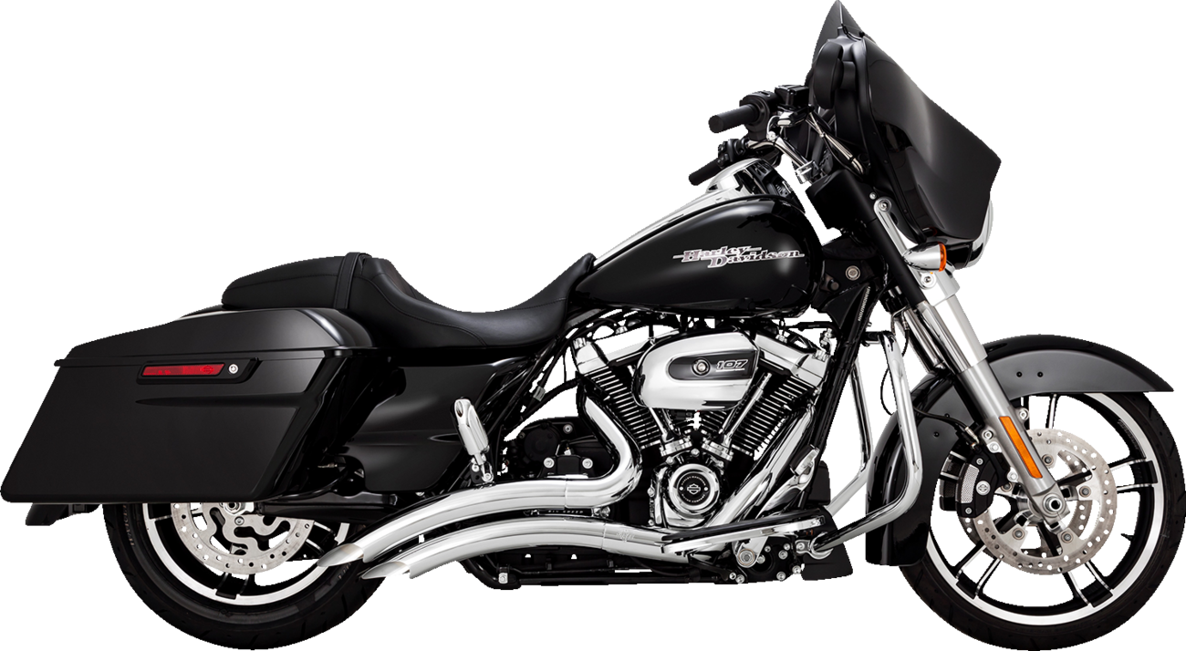 EXHAUST BIG-R CHR.17+FL