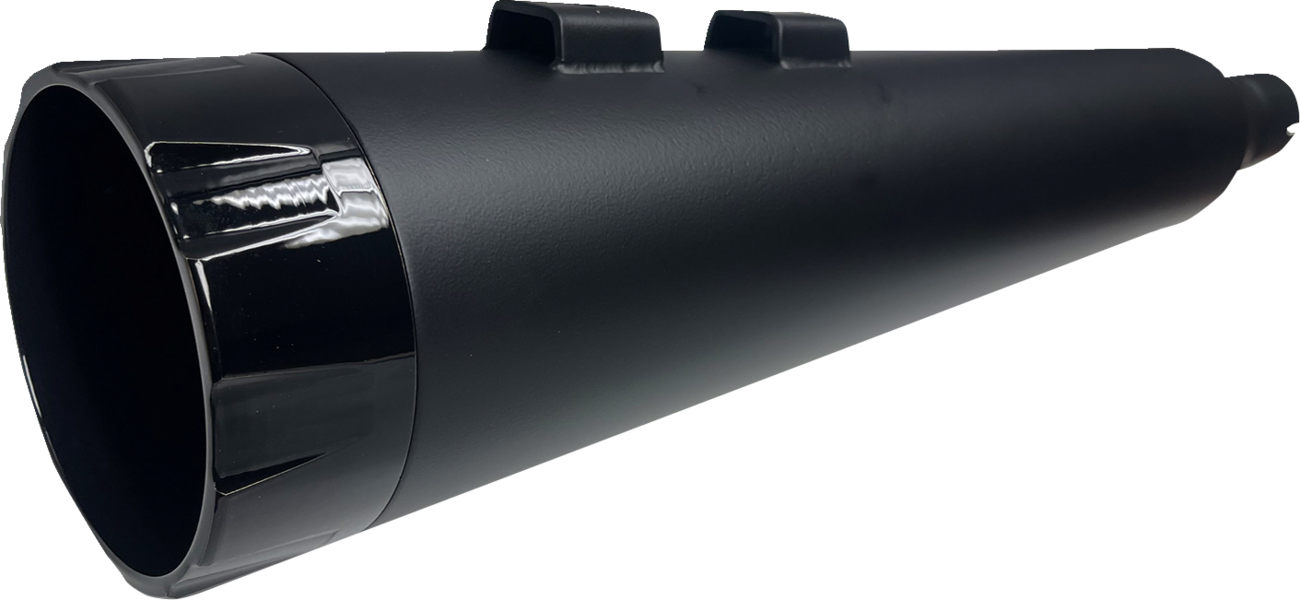 Mufflers 4.5" S/O Black w/Black End Cap OEM TC Touring