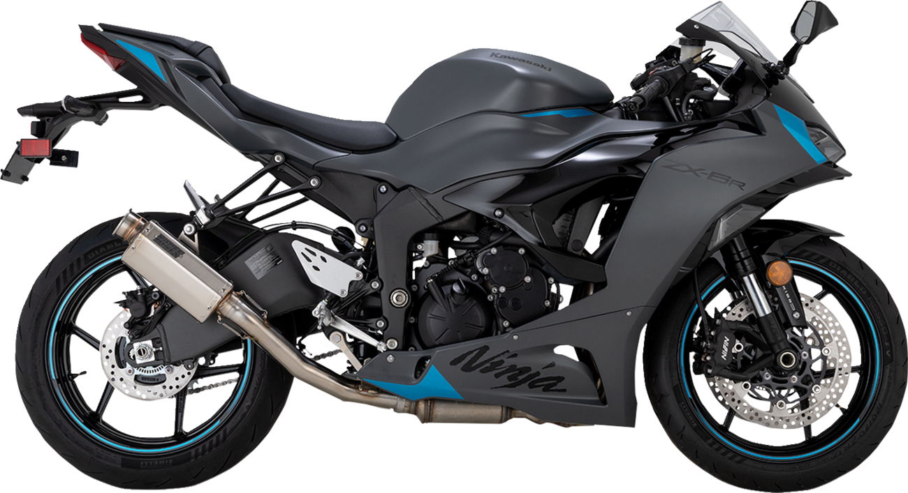 MUFFLER V&H VS-6 KAWASAKI NINJA ZX-6R STAINLESS