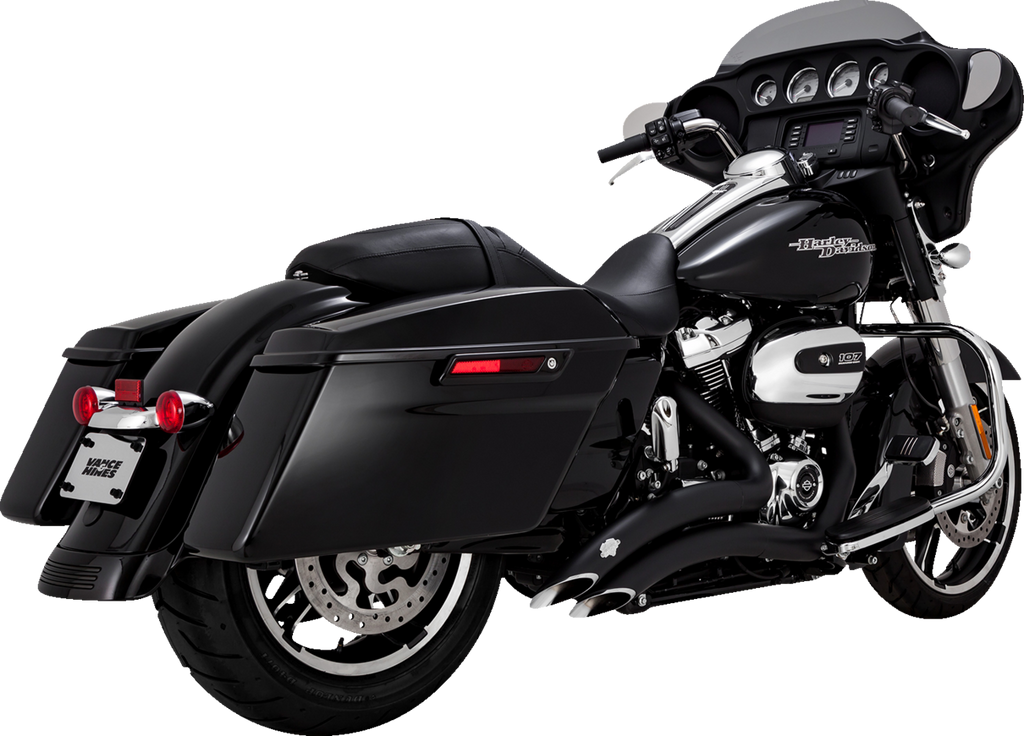 EXHAUST BIG-R BLK.17+FL