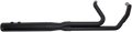 EXHAUST 2:1 BLK FLT 17-19