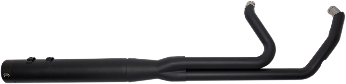 EXHAUST 2:1 BLK FLT 17-19