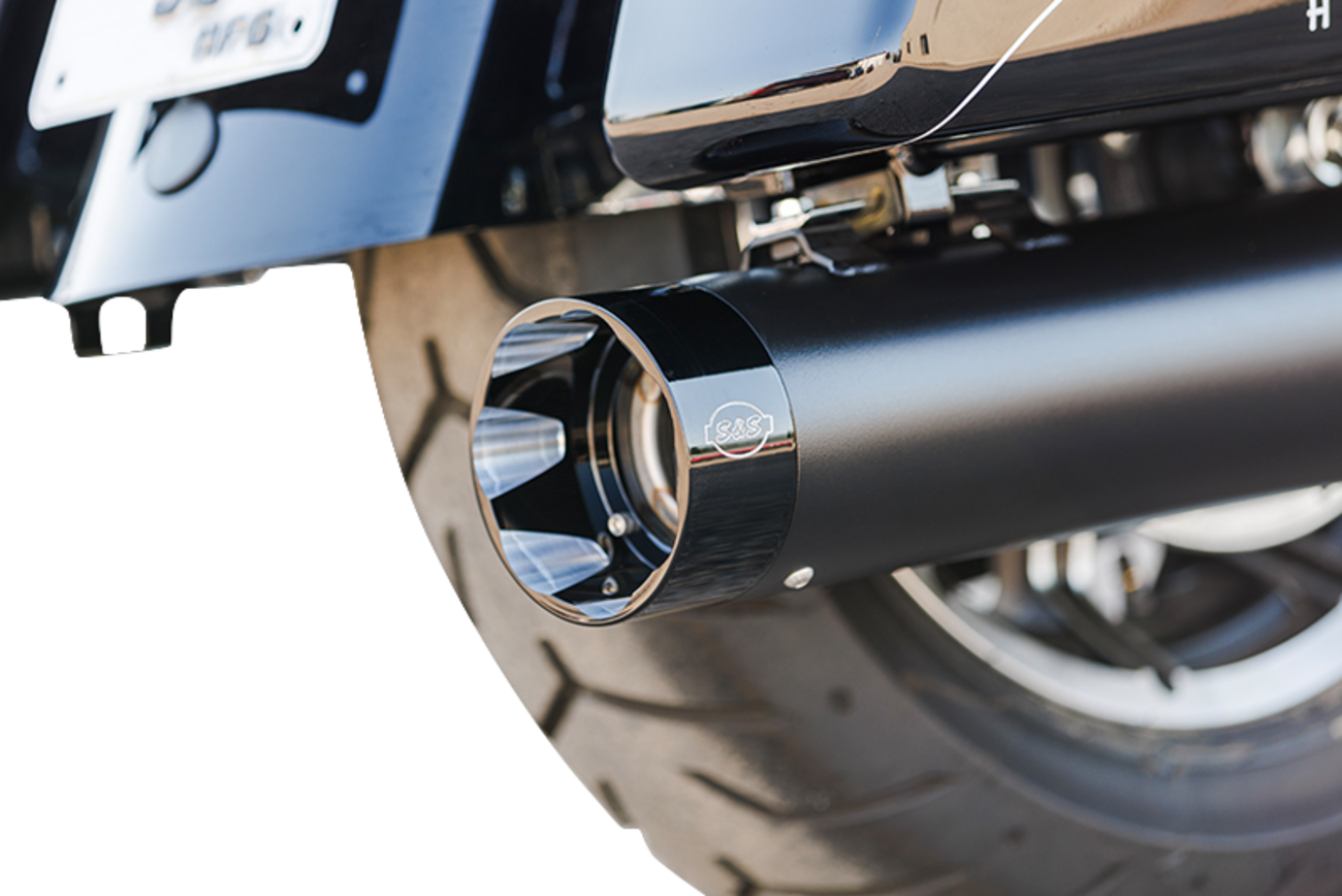 Exhaust Sidewinder 2:1 50 State Black M8 Touring