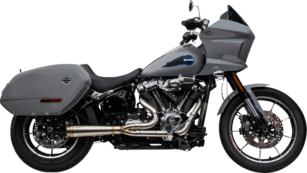 EXHAUST 2:1 ASSAULT M8 SOFTAIL STAINLESS