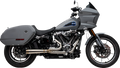 EXHAUST 2:1 ASSAULT M8 SOFTAIL STAINLESS