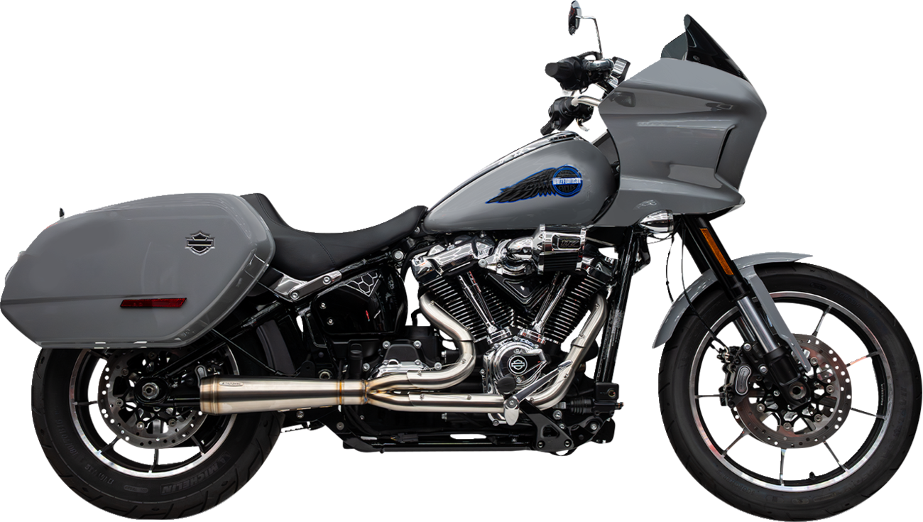 EXHAUST 2:1 ASSAULT M8 SOFTAIL STAINLESS