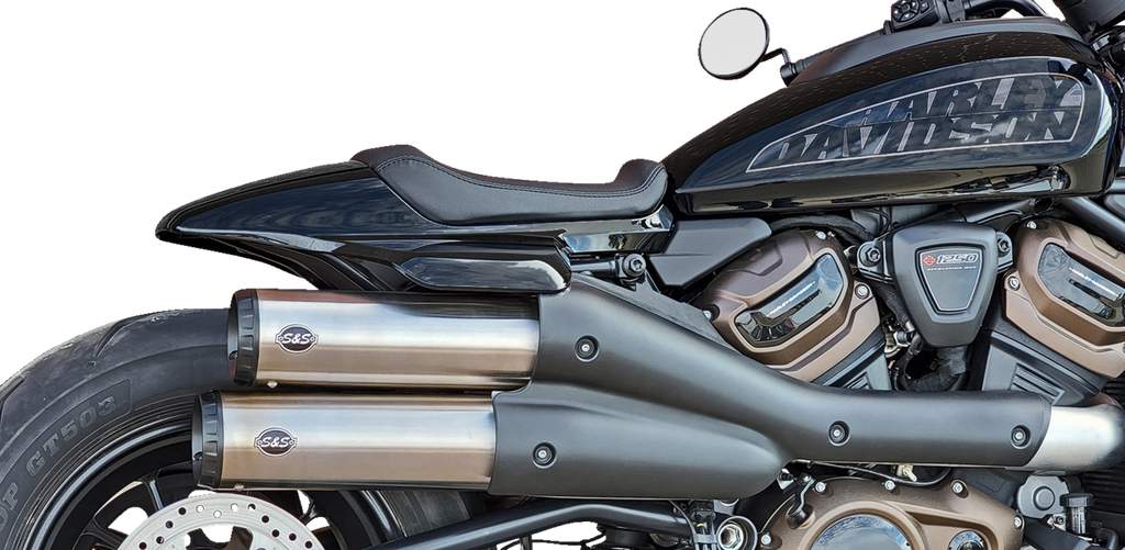 Muffler S/O Grand National 4" Brushed SS Sportster S 2021+