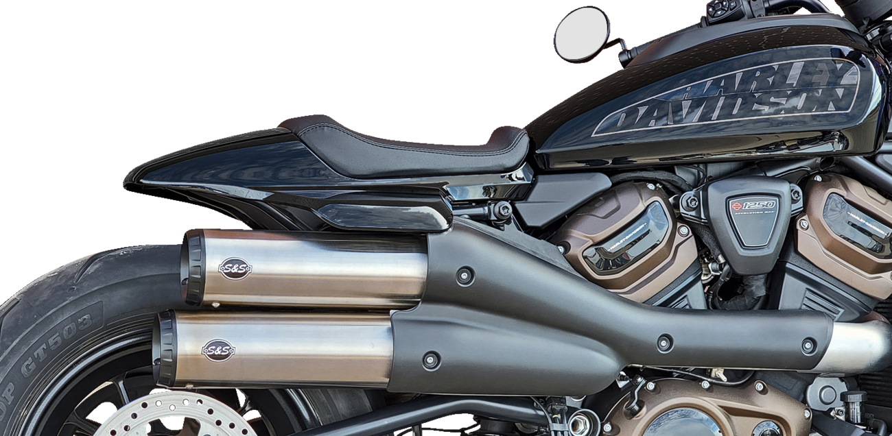 Muffler S/O Grand National 4" Brushed SS Sportster S 2021+