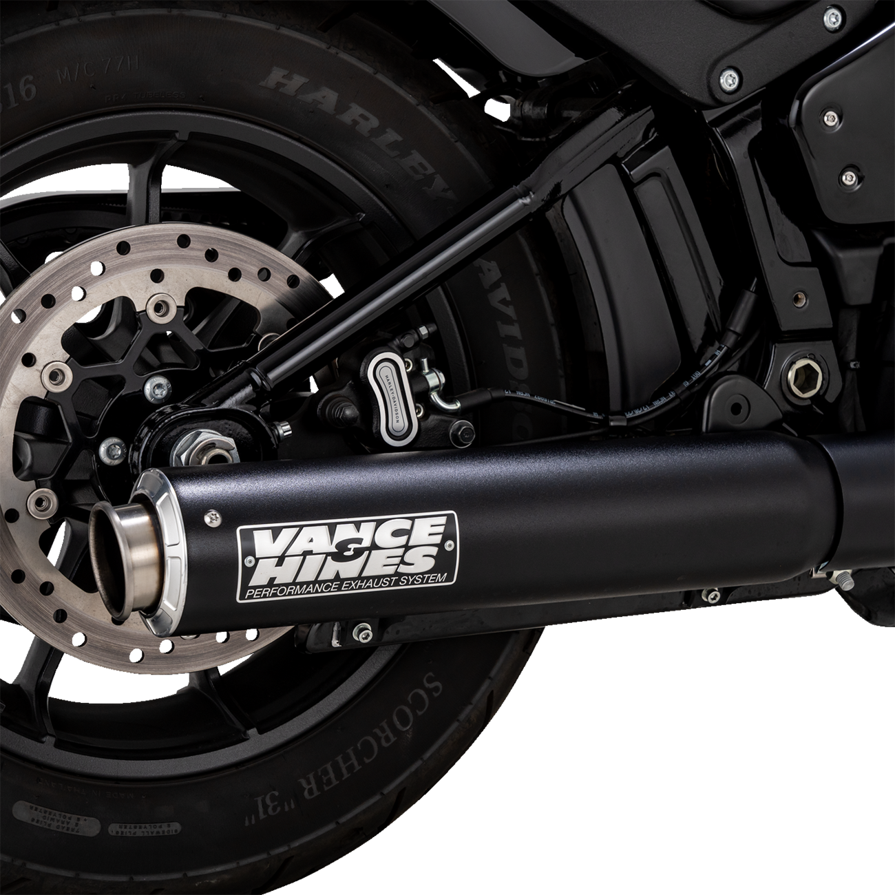 MUFFLER SLIP ON SUPERSPORT BLACK