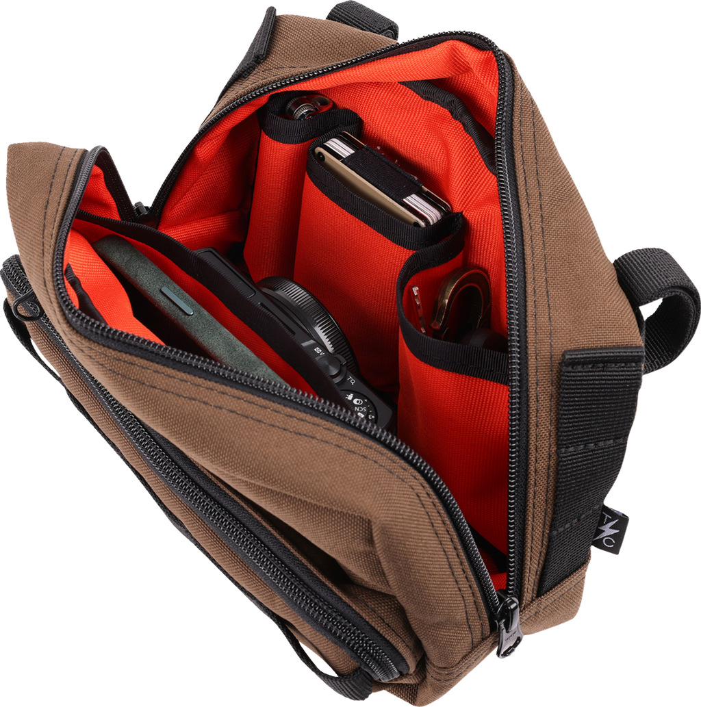 BAG HANDLEBAR TSC PLUS BROWN