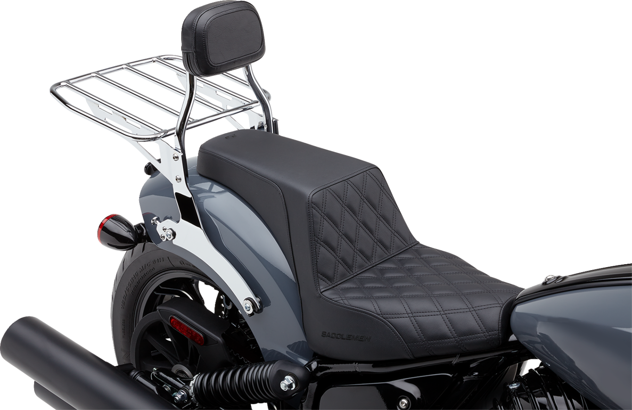 LUGGAGE RACK WIDE CHROME