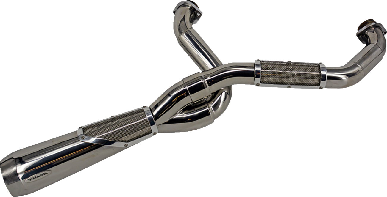 EXHAUST 2:1 BIG SEXY POLISHED 18-23 M8 SOFTAIL
