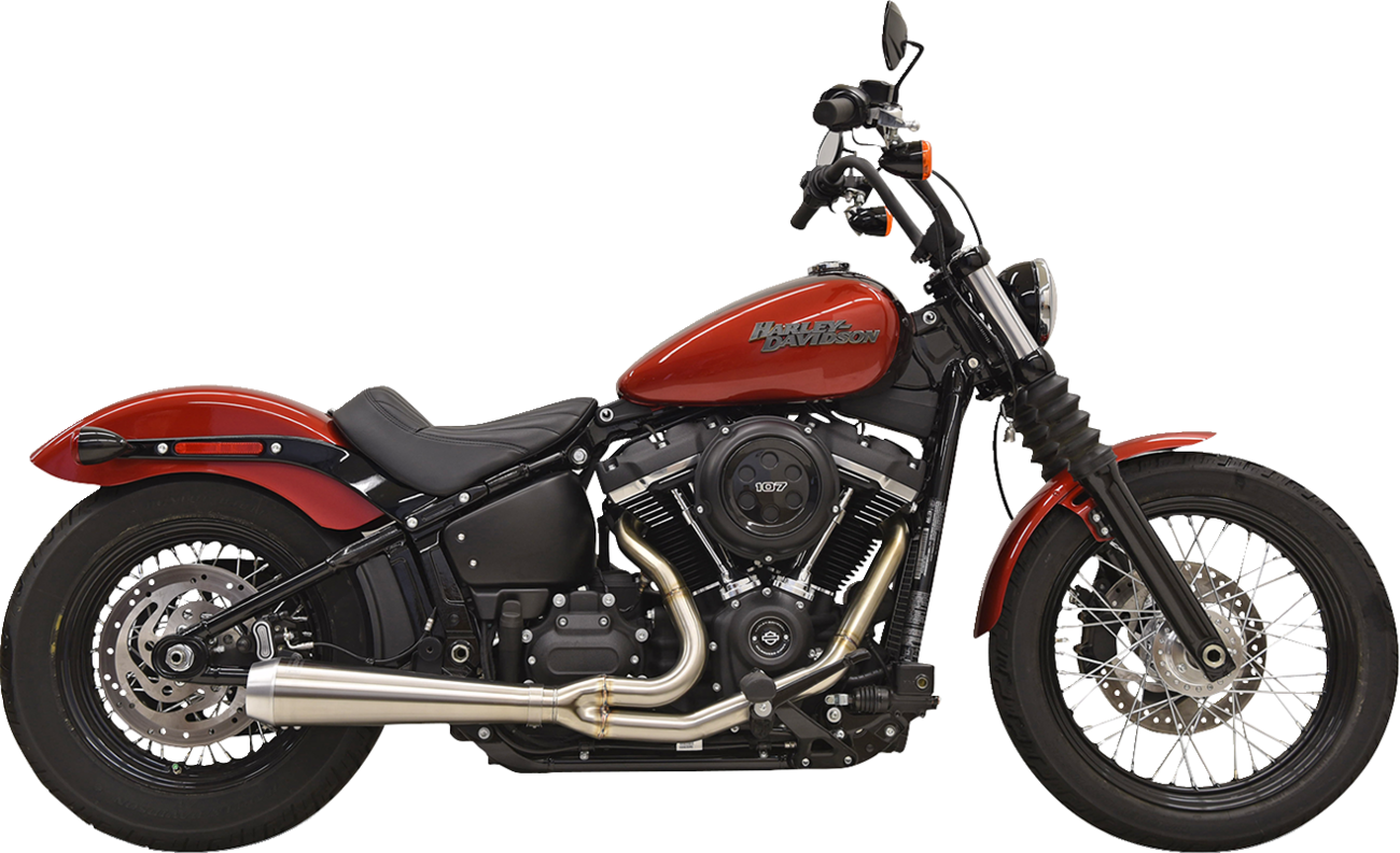 Exhaust 2:1 Road Rage 49 State Stainless Steel M8 Softail