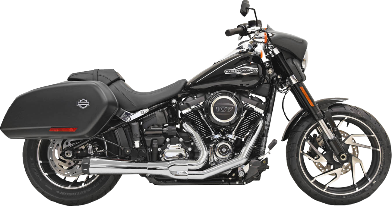 EXHAUST RR 2:1 18+FLSB CH