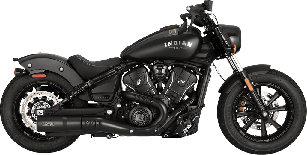 MUFFLER HI-OUTPUT BLACK SCOUT