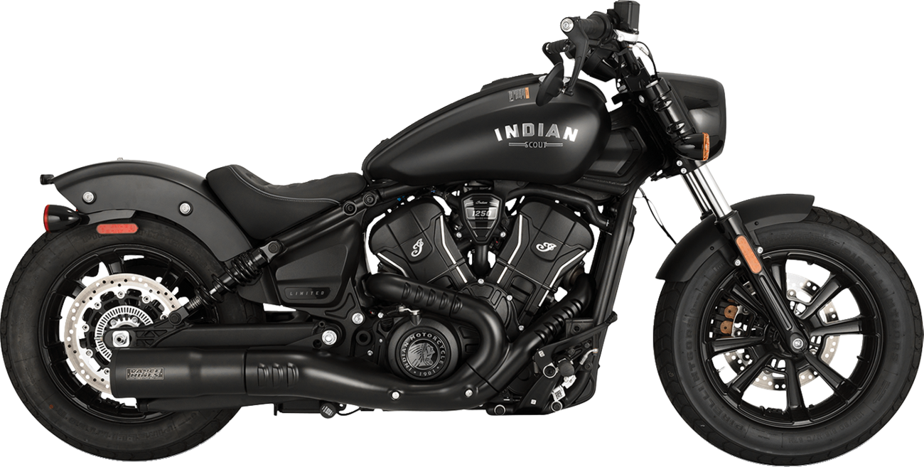 MUFFLER HI-OUTPUT BLACK SCOUT