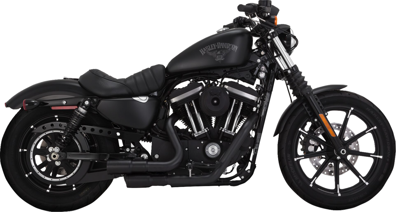 EXHAUST M-GREN.BLK XL