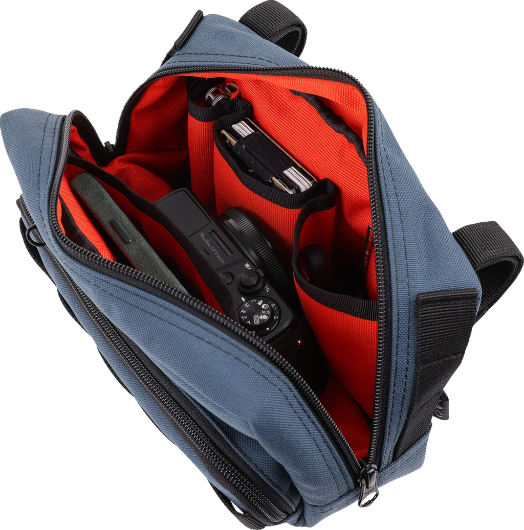 BAG HANDLEBAR TSC PLUS BLUE