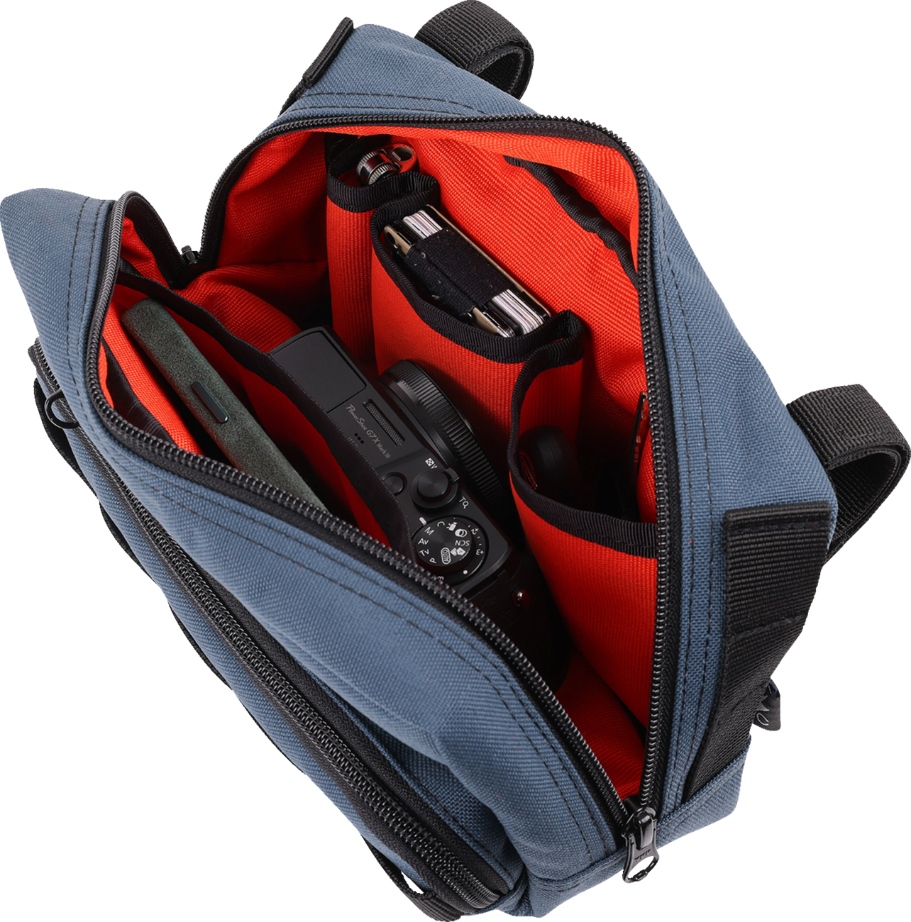 BAG HANDLEBAR TSC PLUS BLUE