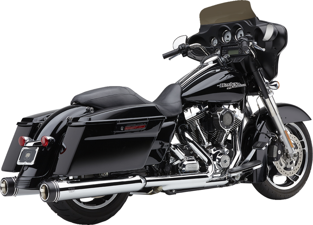 MUFFLER NH 4.5" FLH CHR