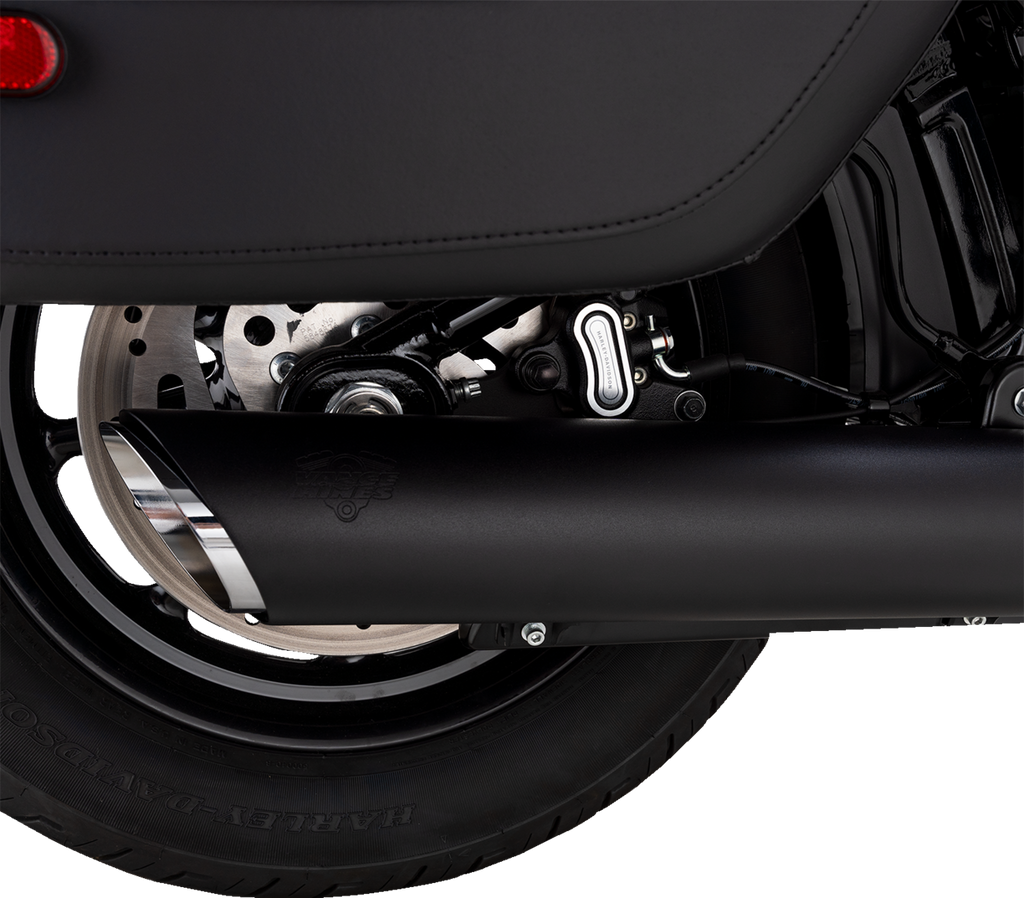 MUFFLER SLIP ON SOFTAIL BLACK