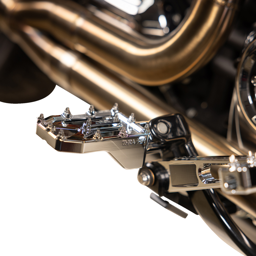 FOOTPEGS AGGRESSOR CHROME