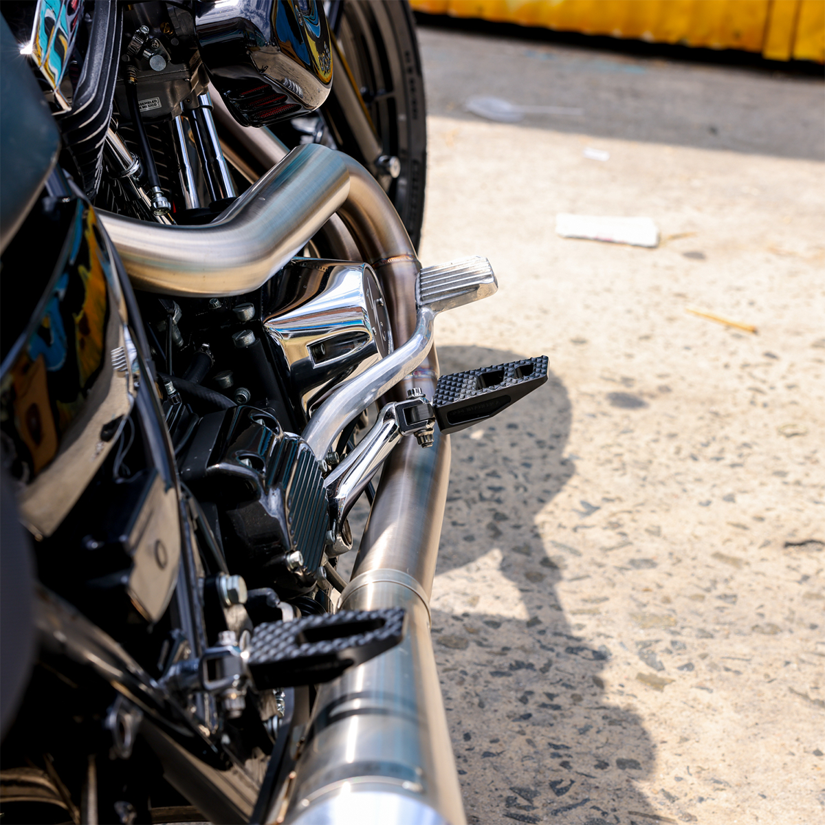 FOOTPEGS FR P54 BLK SLIM